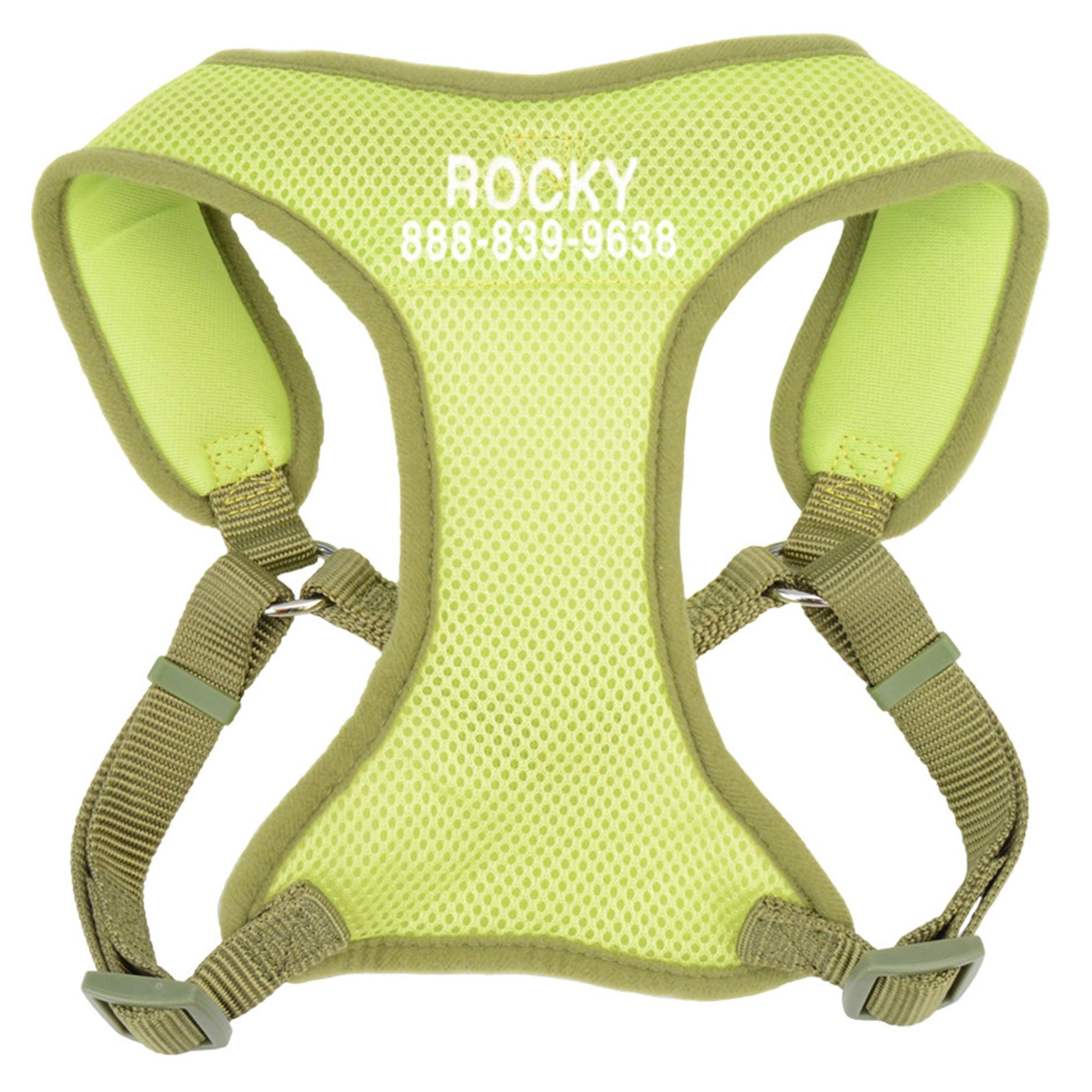 Coastal Pet Products Personalized Two-Tone Comfort Soft Wrap Small Dog Harness Small