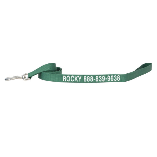Coastal Pet Products Personalized Single Ply Nylon Dog Leash 6'L x 1"W