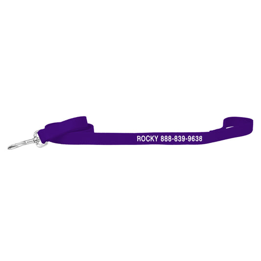 Coastal Pet Products Personalized Double Ply Nylon Dog Leash 6'L x 1"W