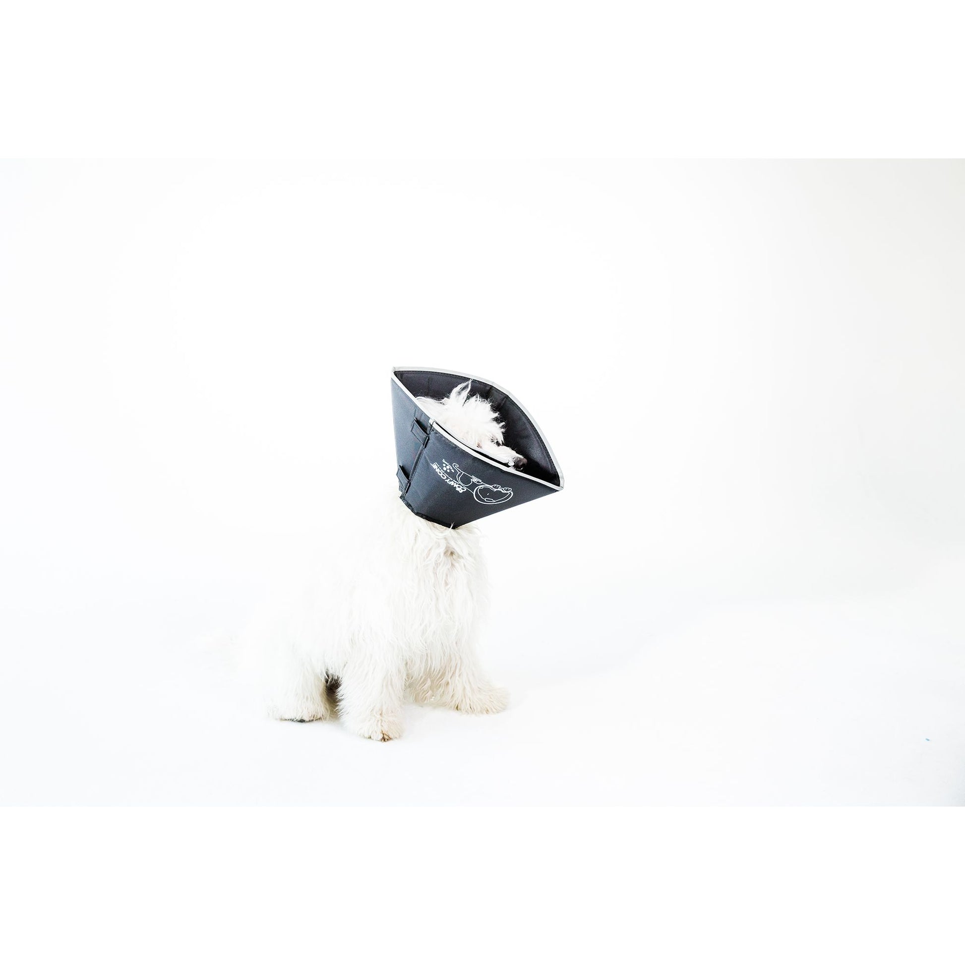 All Four Paws Black Comfy Cone Dog E-Collar X Large