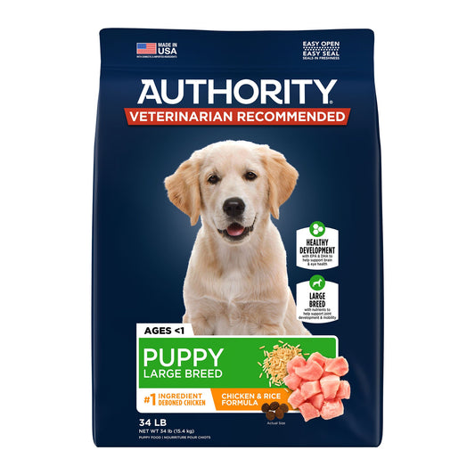Authority® Everyday Health Large Breed Puppy Dry Dog Food - Chicken & Rice 6 Lb