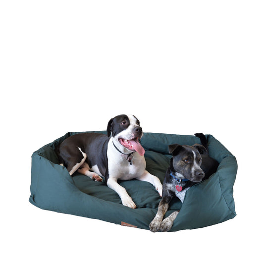 Armarkat Laurel Green Cuddler Dog Bed 41"L x 30"W x 10"H