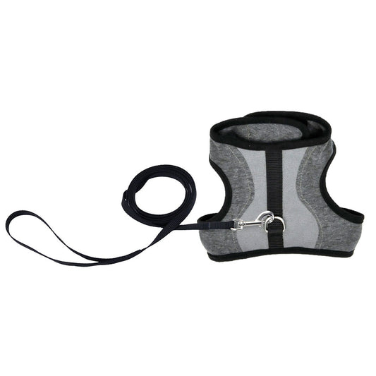 Coastal Pet Products Comfort Soft Adjustable Wrap Cat Harness with 6-ft Leash