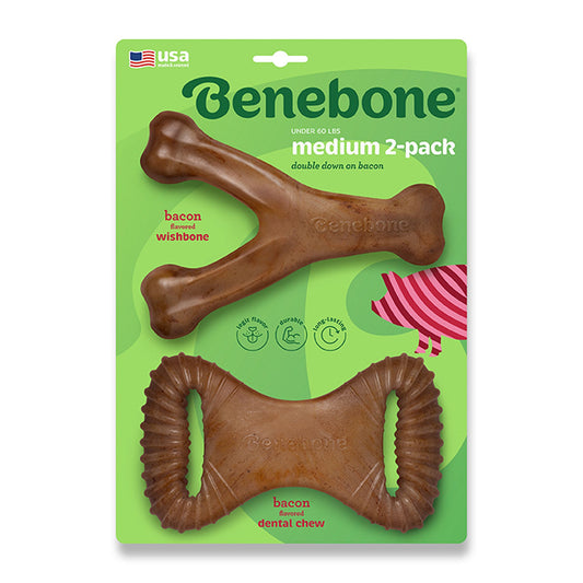 Benebone® Wishbone Dental Chew 2 Pack