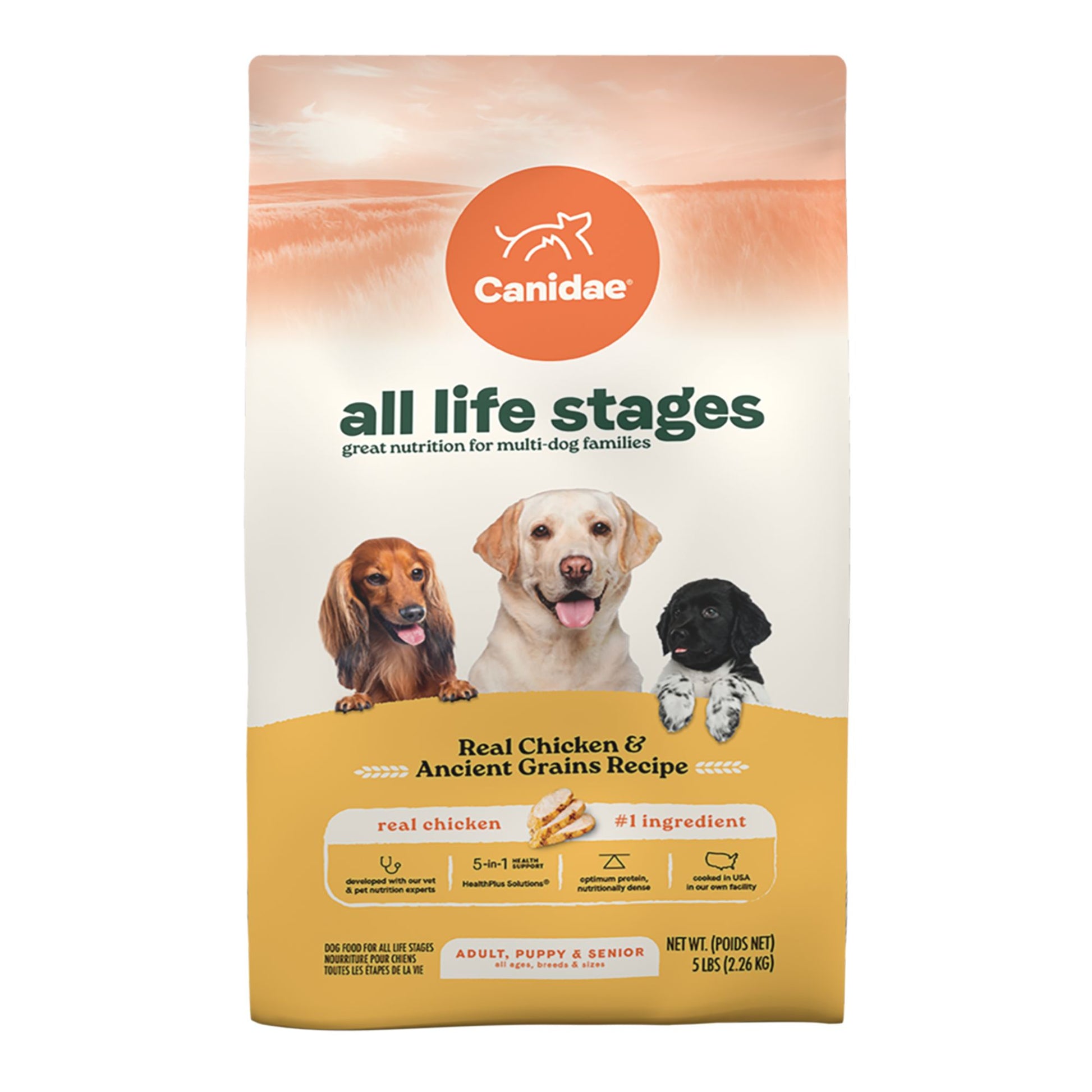 Canidae All Life Stages Dry Dog Food - Chicken & Ancient Grains 40 Lb