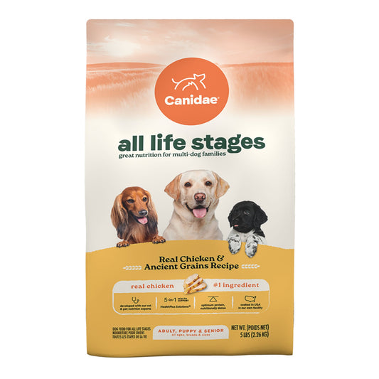 Canidae All Life Stages Dry Dog Food - Chicken & Ancient Grains 40 Lb