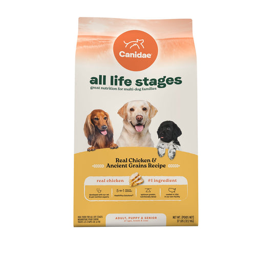 Canidae All Life Stages Dry Dog Food - Chicken & Ancient Grains 27 Lb