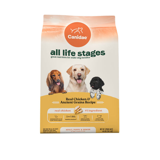 Canidae All Life Stages Dry Dog Food - Chicken & Ancient Grains 5 Lb