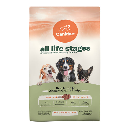 Canidae All Life Stages Dry Dog Food - Lamb & Ancient Grains 27 Lb