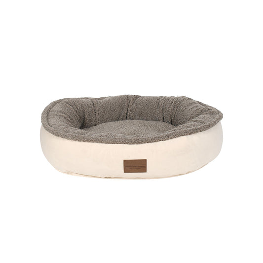 Carolina Pet Company Microfiber & Tipped Berber Comfy Cup Dog Bed Small