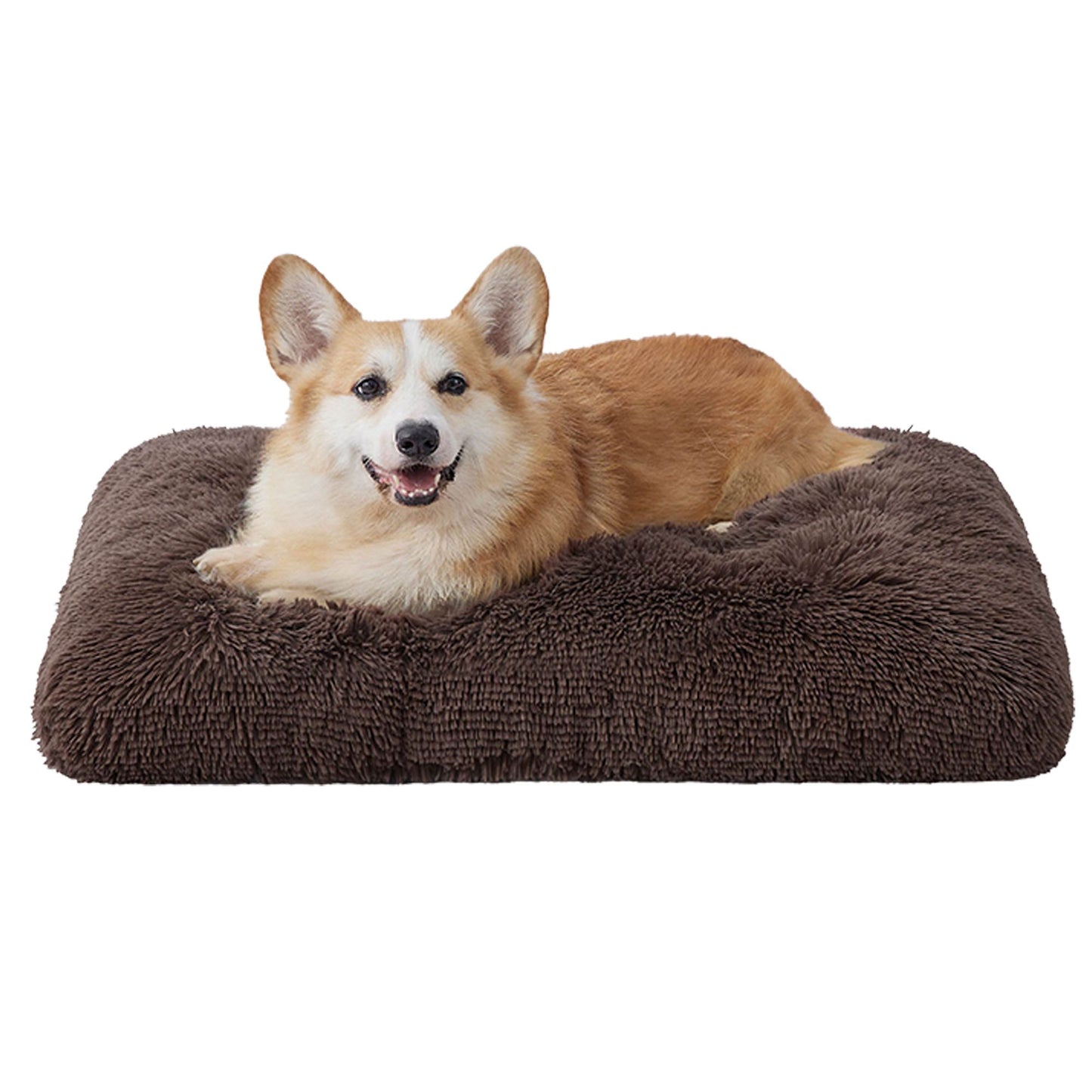 Bedsure® Plush Calming Crate Dog Bed, Washable 2X Large