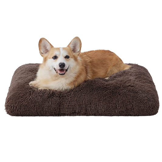 Bedsure® Plush Calming Crate Dog Bed, Washable 2X Large