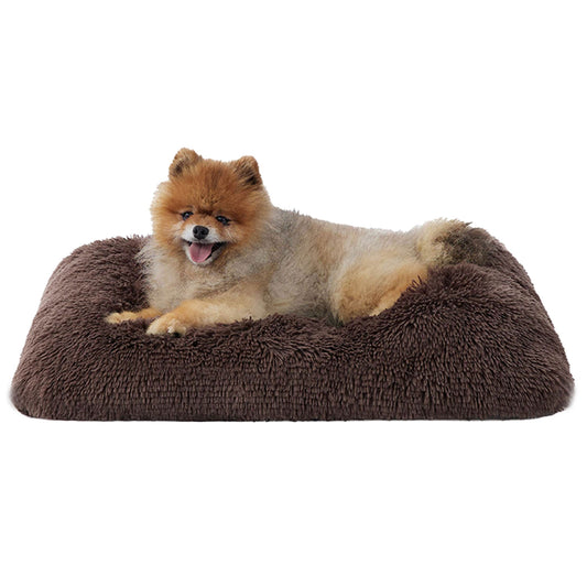 Bedsure® Plush Calming Crate Dog Bed, Washable Small