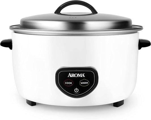 60-Cup (Cooked) / 14Qt. Rice & Grain Cooker, White