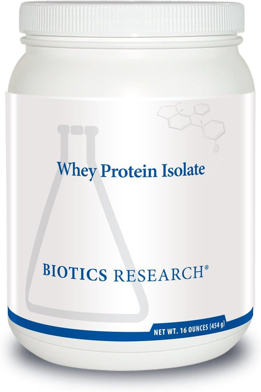 Biotics Research WHEY Protein Isolate Unflavored 20 Grams - Undenatured Non-GMO Delicious Protein Powder -Supports Muscle Growth, Energy, High Immune Factors (IgG, Lactoferrin),Sugar-Free,20 Servings