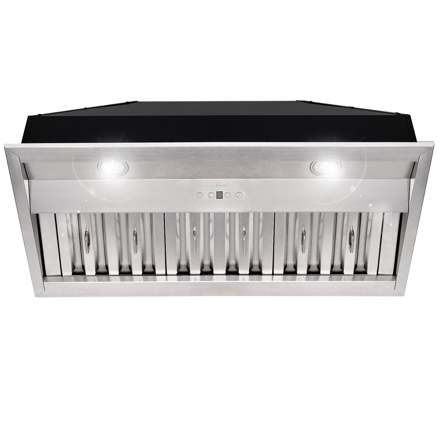 Akicon 36 inch Ducted 600-CFM Stainless steel Insert Under Cabinet Range Hood with Charcoal Filter