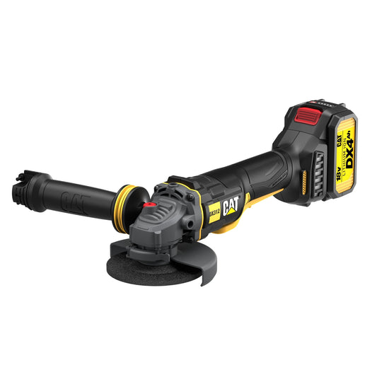 Cat 4.5-in Sliding Switch Brushless Cordless Angle Grinder (Tool Only) DX312B