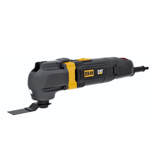 Cat Corded 3.5-Amp Variable 15-Piece Oscillating Multi-Tool Kit with Hard Case DX49U