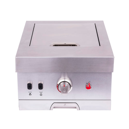 Char-Broil Medallion Built-In Grill Cabinet Propane Side Burner 463670619
