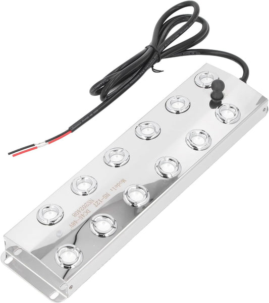 Yunir 1.5 M Cable Landscape Mist Maker IP67 Water Proof 12 Heads Fog Generator for Indoor and External Use