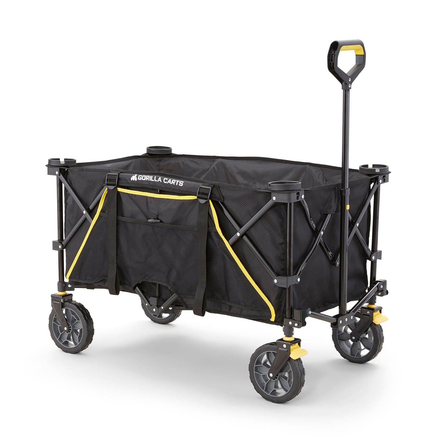 Gorilla Carts 39.5-in Rack Utility Cart GCSW-7P