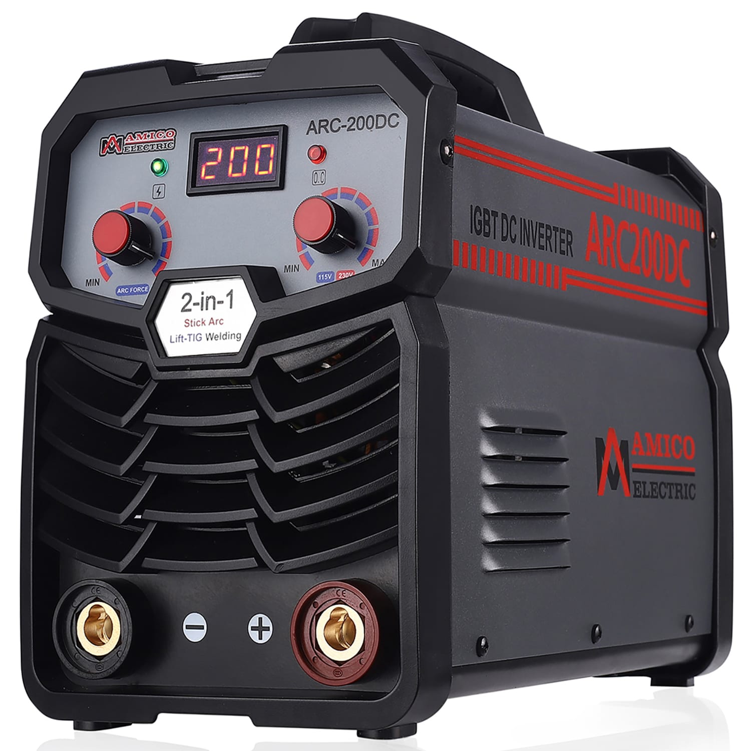 AMICO ELECTRIC 120 or 230-Volt / 200-Amp Stick Welder ARC-200DC