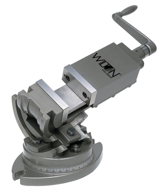 Wilton TLT/SP-50, 3-Axis Precision Tilting Vise 2inch Jaw Width, 1 inch Jaw Depth 11700