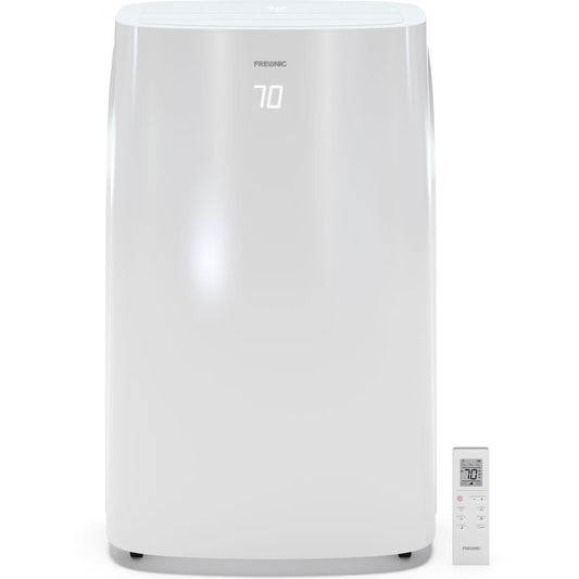 Freonic 6350 BTU DOE 115-Volt Vented Medium Room Portable Air Conditioner Remote Included