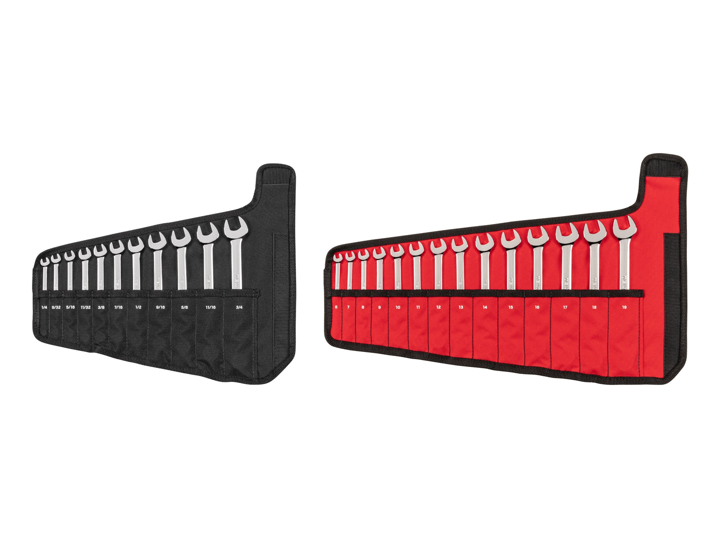 TEKTON 25-Piece Set 12-point (Sae) and Metric Standard Combination Wrench Includes Soft Case WCB94301