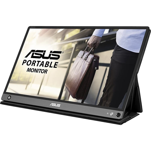 ASUS - ZenScreen GO 15.6" IPS LCD FHD Monitor (USB, Micro-HDMI) - Black