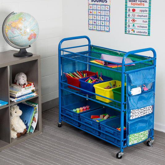Honey-Can-Do 35-in-Drawer Shelf Utility Cart CRT-03477