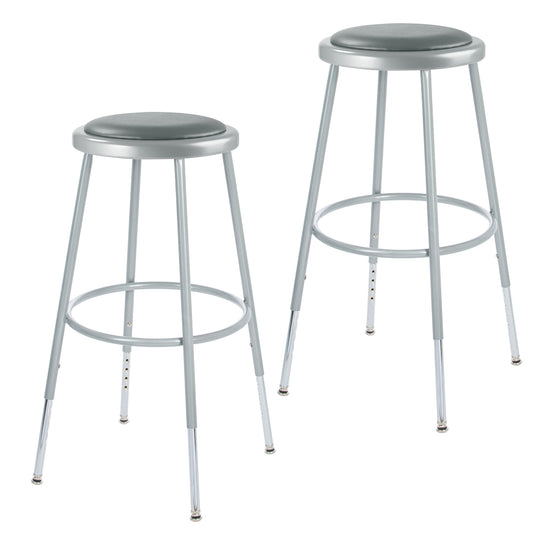 Hampden Furnishings 2-Pack 24.5-in x 14-in Work Seat HMD6400BGY-H/2