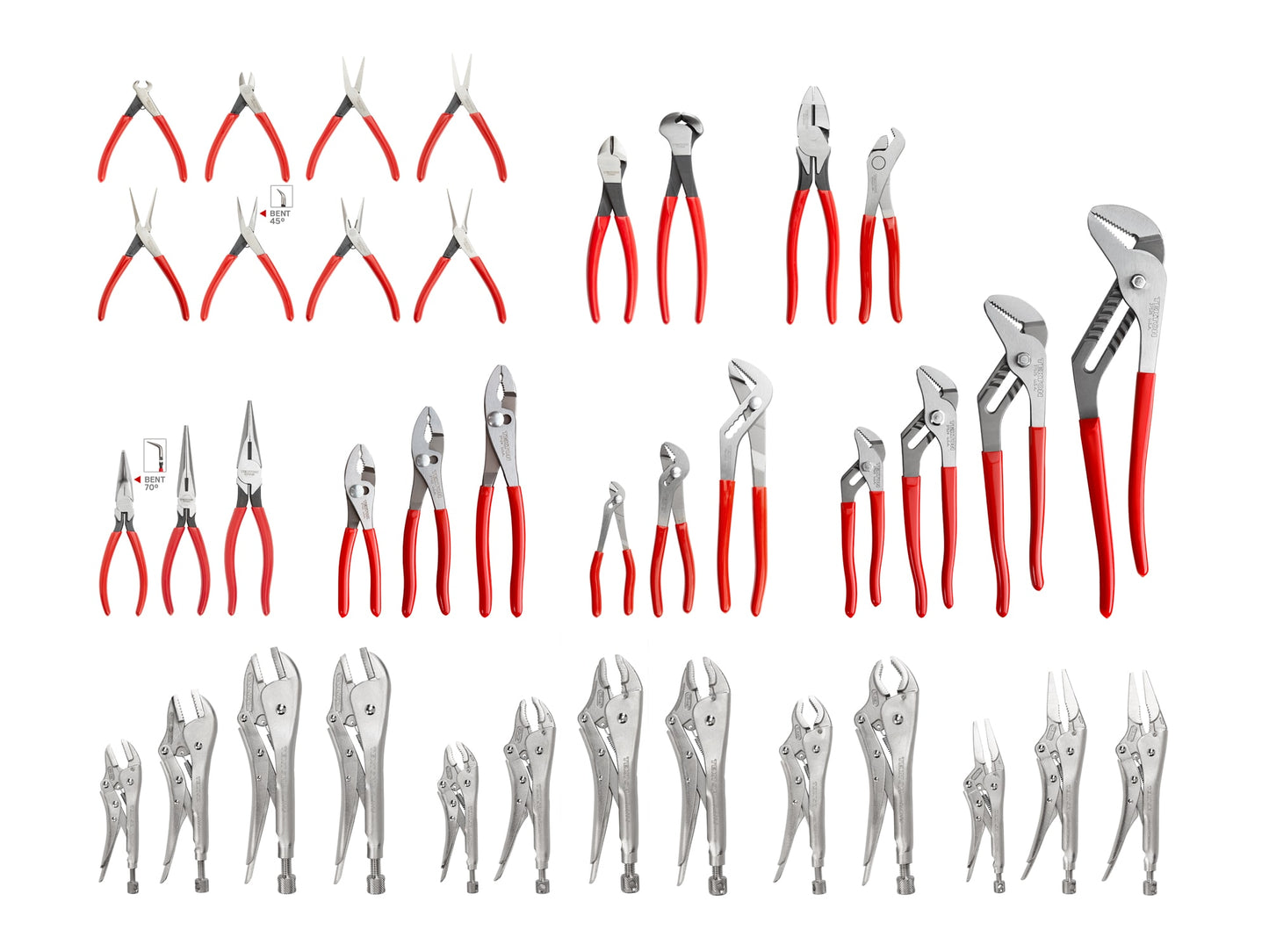 TEKTON Assorted pliers 38