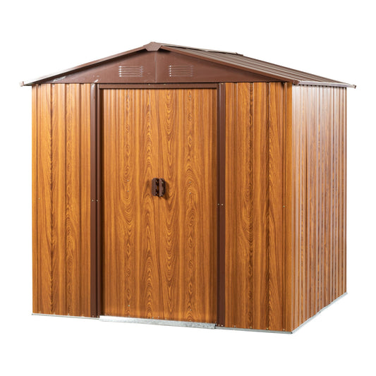 Clihome 6-ft x 6-ft Galvanized steel Storage Shed