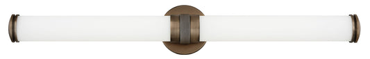 Hinkley Remi 32.75-in 6 -Light Antique Bronze Integrated LED Modern/contemporary Vanity light