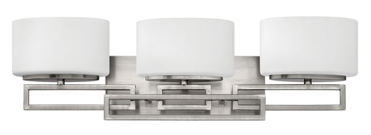 Hinkley Lanza 25-Inches 3 -Light Antique Nickel Transitional Vanity light