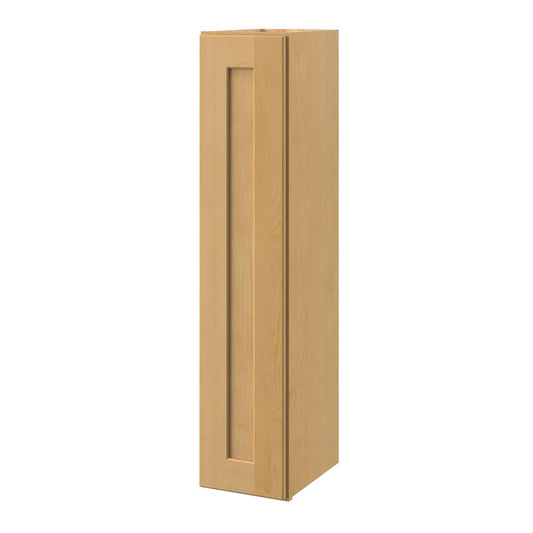 allen + roth Innsbrook 9-in W x 42-in H x 12-in D Rye Wall Fully assembled Cabinet Flat Panel