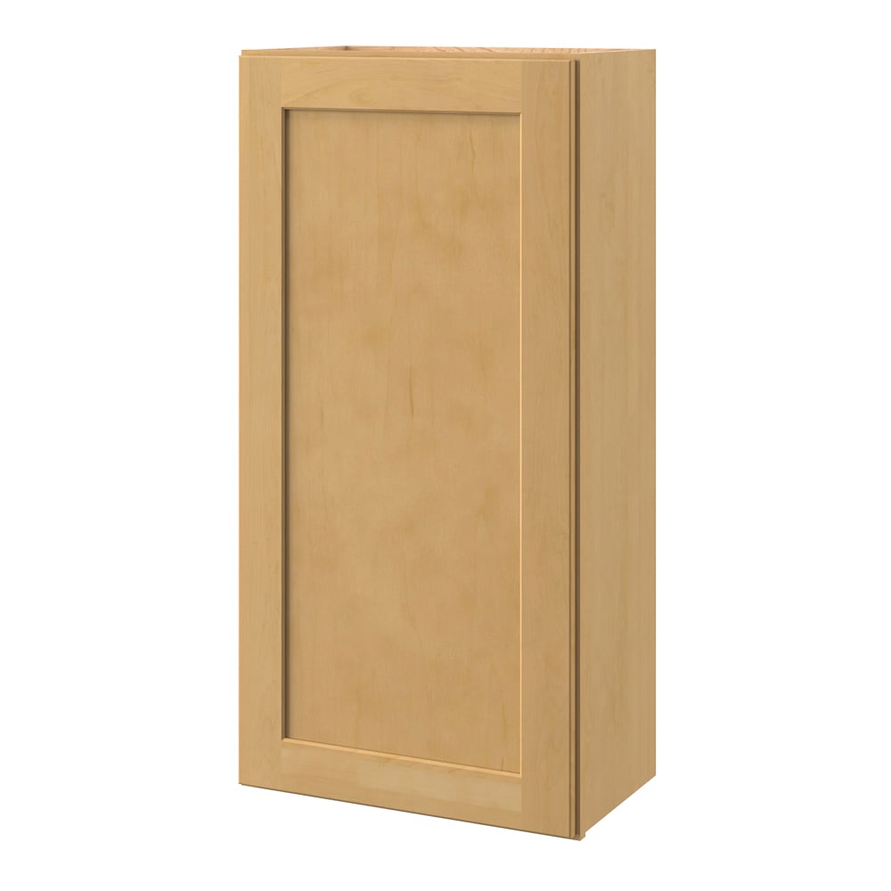 allen + roth Innsbrook 21-in W x 39-in H x 12-in D Rye Wall Fully assembled Cabinet Flat Panel