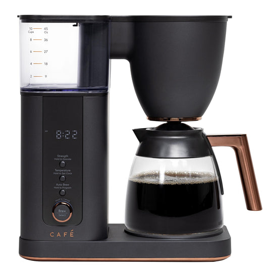 Cafe 10-Cup Programmable Drip Coffee Maker with Automatic Shut-off (Matte Black) C7CDABS3RD3