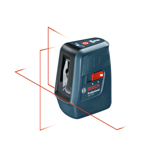 Bosch 50-ft Red Self-Leveling Line Generator Laser Level GLL 3-15