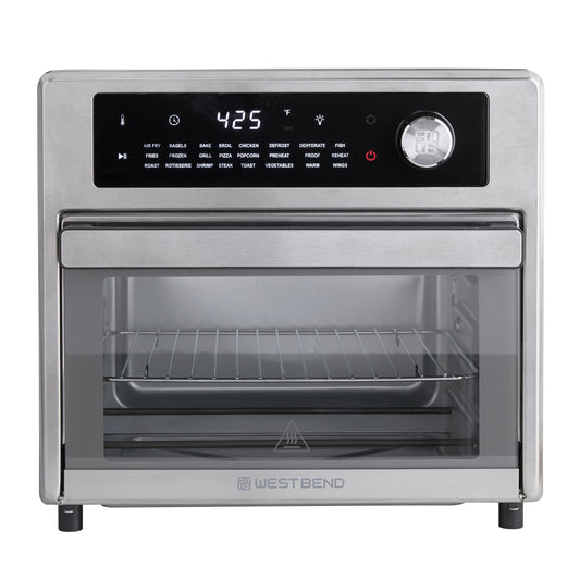 West Bend 26-Quart Stainless Steel Programmable Air Fryer AFWB26BK13