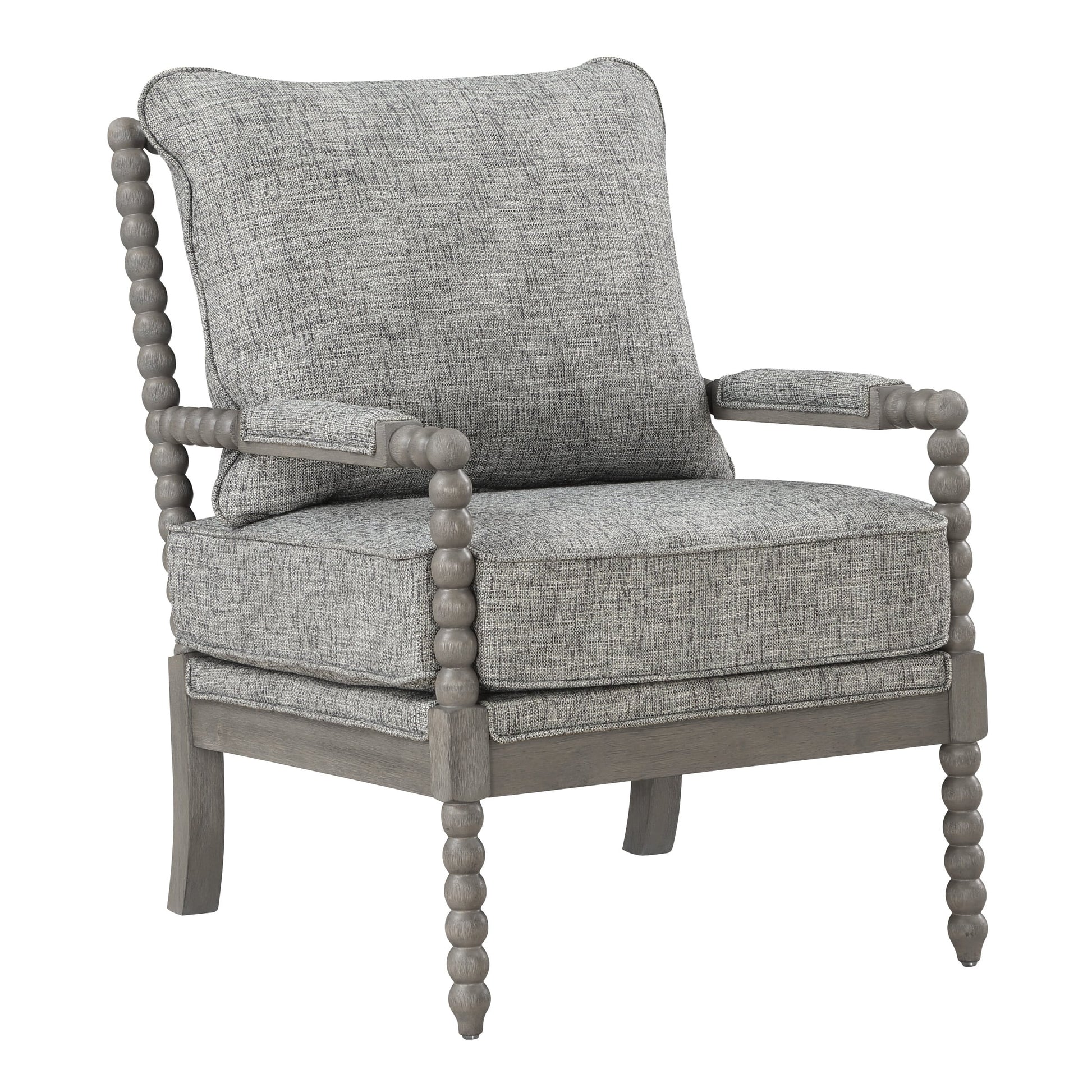 Office Star Products Abbot Casual Graphite Accent Chair