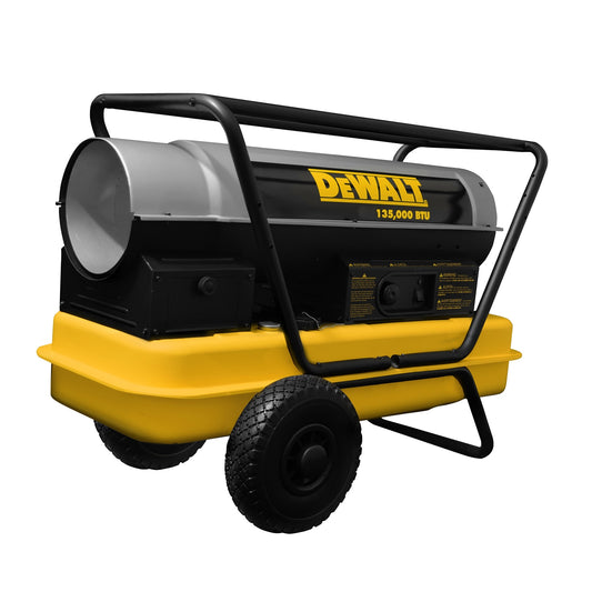 DEWALT 135000 -BTU Forced air Outdoor Kerosene Heater