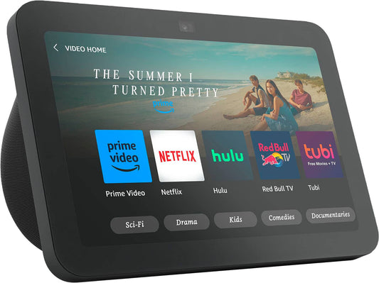 Amazon - Echo Show 8 (3rd Generation) 8-inch Smart Display with Alexa - Charcoal