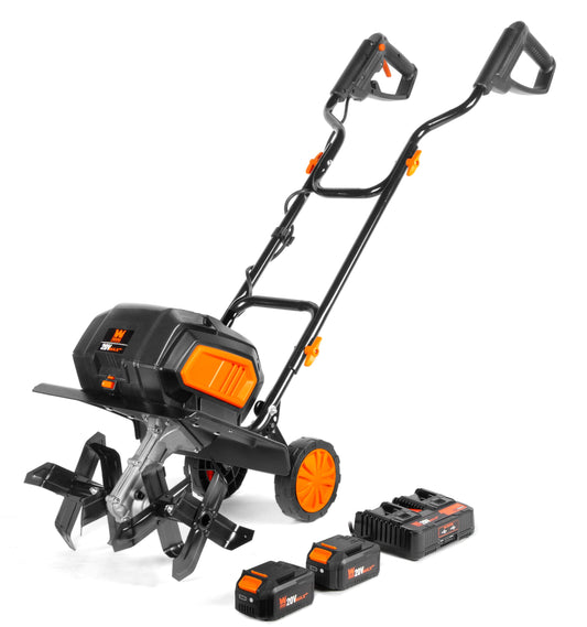 WEN 20-volt Lithium Ion Forward-rotating Cordless Electric Cultivator (Battery and Charger Included) 20724
