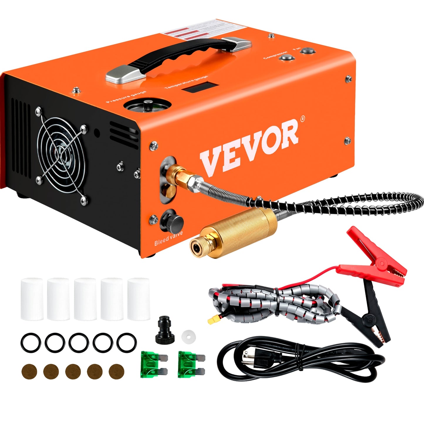 VEVOR 4500Psi Portable Pcp Air Compressor G220V110V12V-8ZGGV1