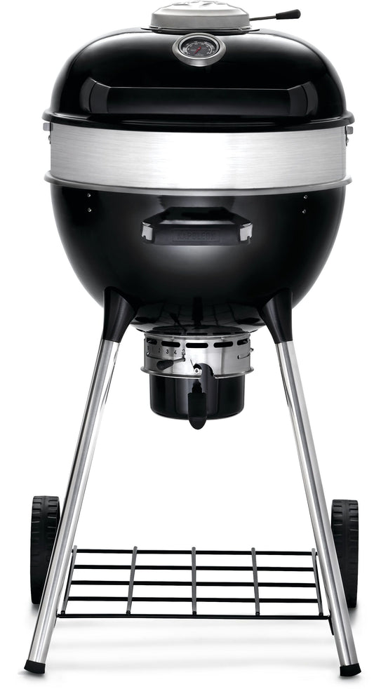 NAPOLEON PRO18 Leg Model 17.5-in W Black/Porcelain Kettle Charcoal Grill