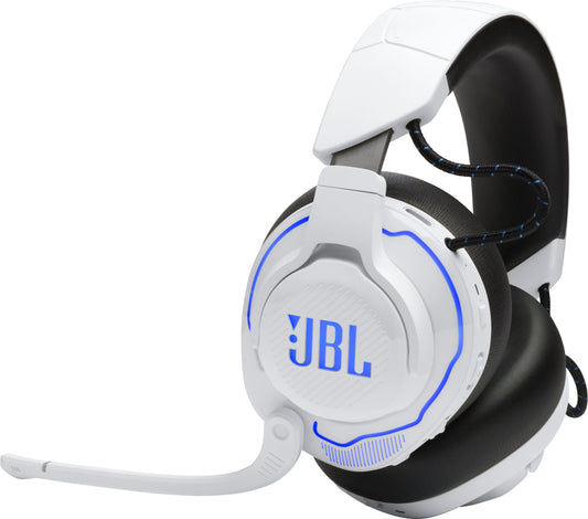 JBL - Quantum 910P Wireless Gaming Headset for PS5, PS4, PC, Switch and Xbox - White