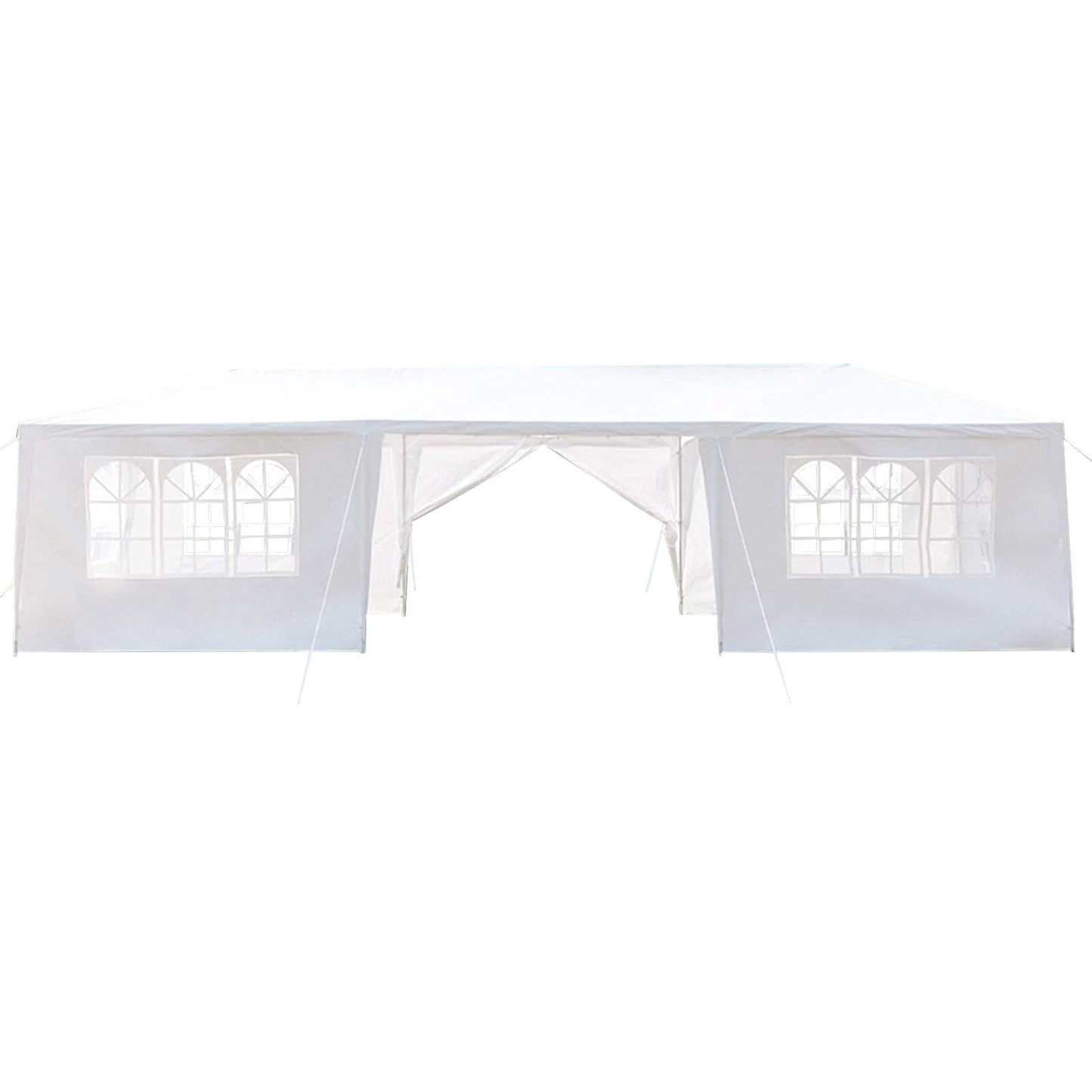 Maocao Hoom 30-ft x 10-ft Rectangle White Party canopy