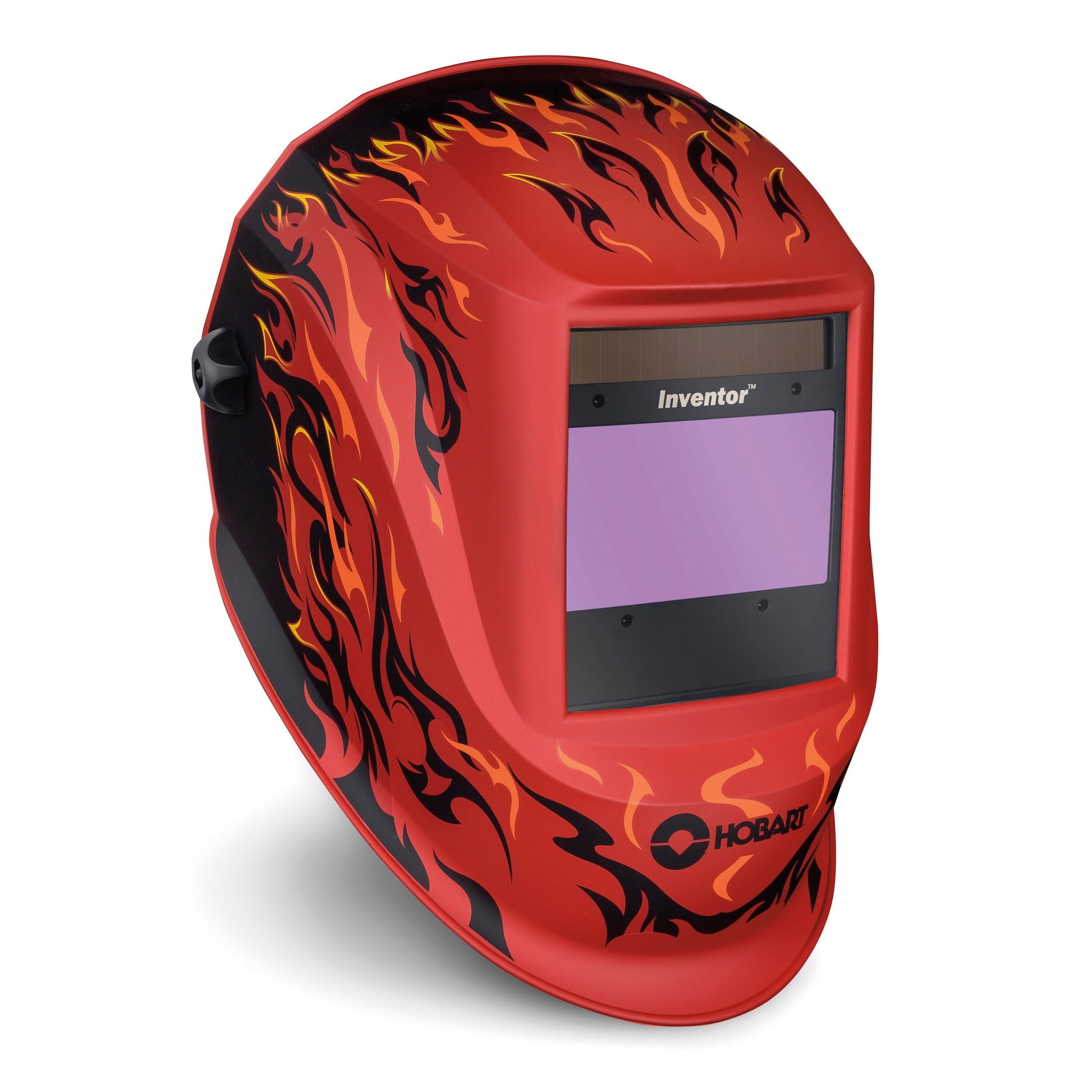 Hobart Auto Darkening Variable Shade Red Matte Welding Helmet 771014